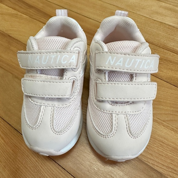 Blush Baby Girl Pink Nautica Sneakers SIZE 5 - Picture 7 of 7